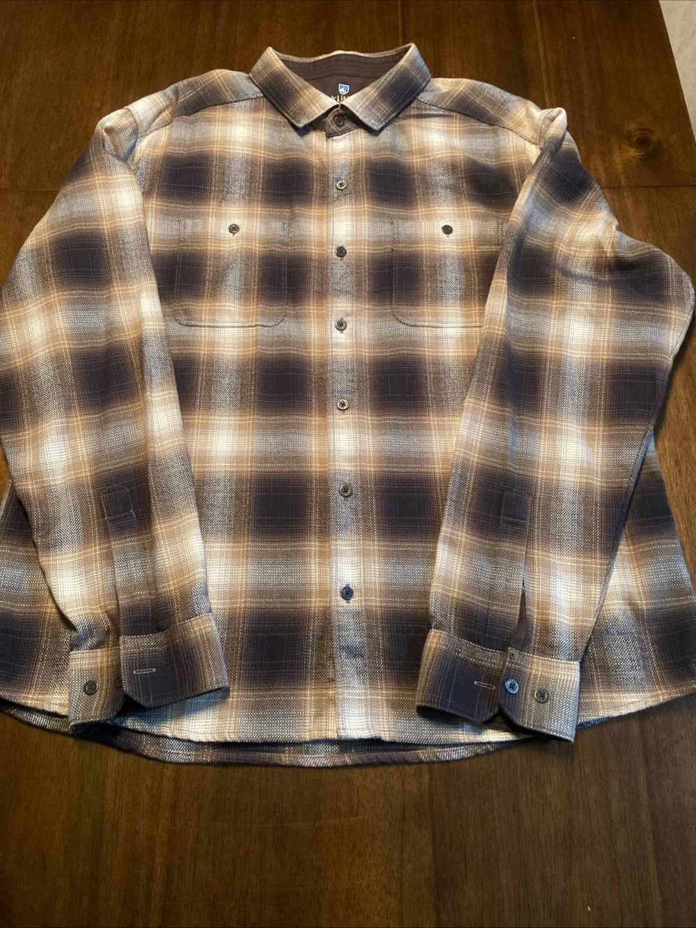 Kuhl Mens the law flannel shirt